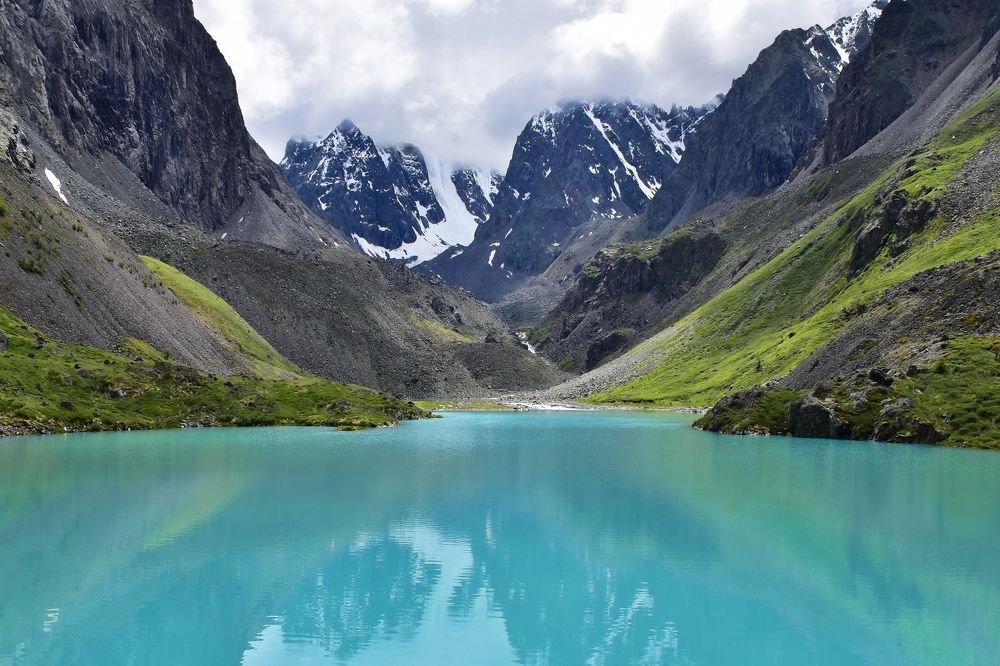 Среднее Каракабакское озеро, Горный Алтай