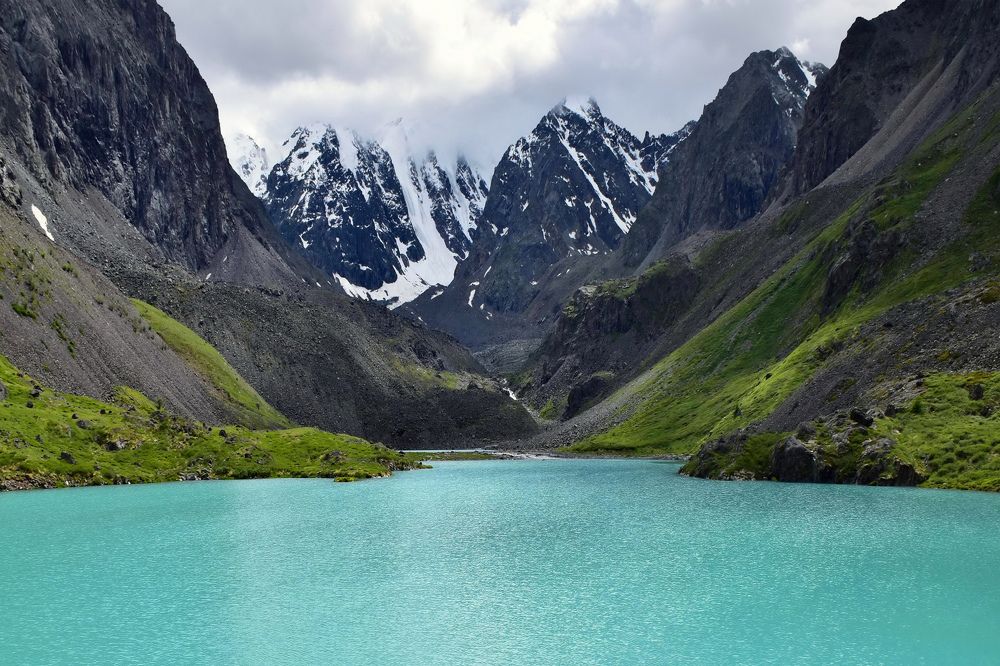 Озеро Среднее Каракабакское, Горный Алтай