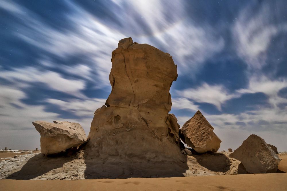 Night is a world lit by itself