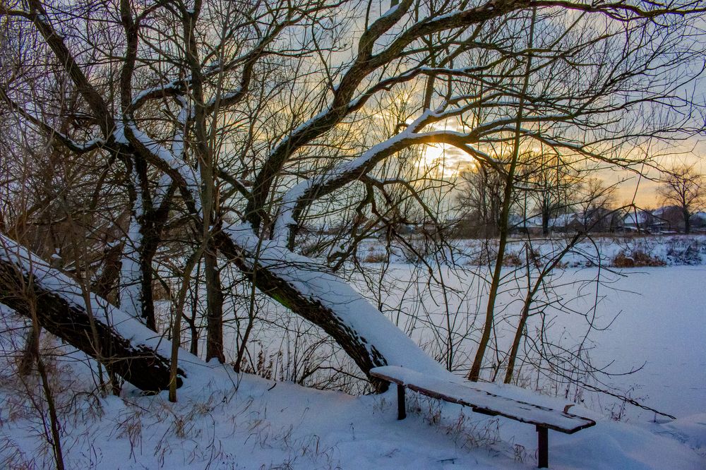 холодный закат