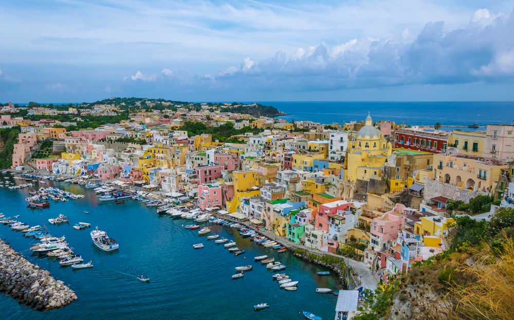 The colors of Procida