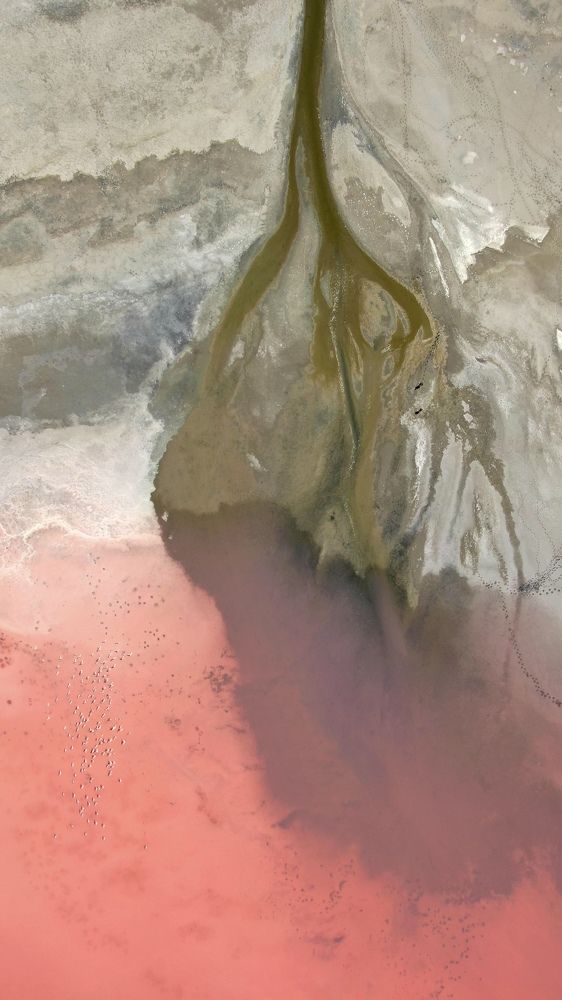 Розовое озеро