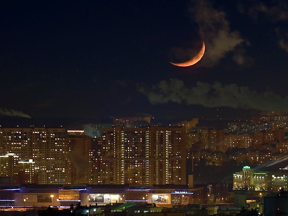 Ночь в городе