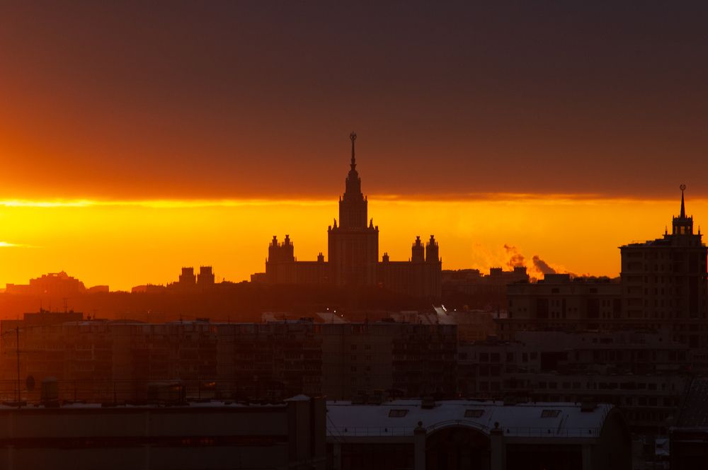 Московский государственный университет, закат