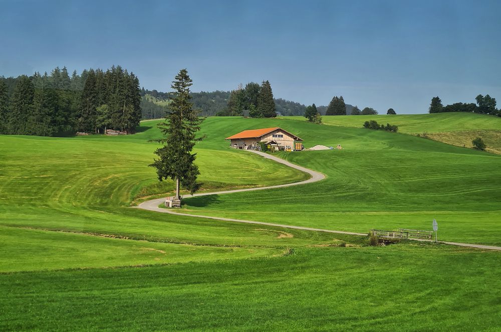 Предгорье Альп. Бавария