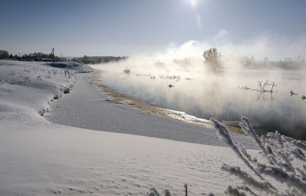 Морозное утро...
