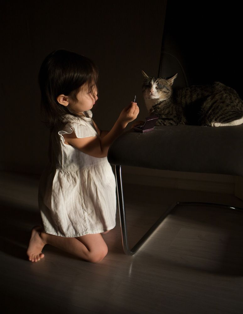 Пожалуйста, мейкап, не буду я царап!)