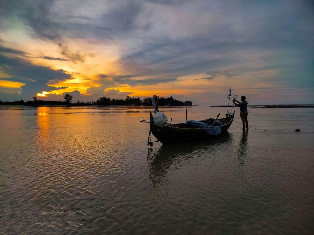 working hard to support the family