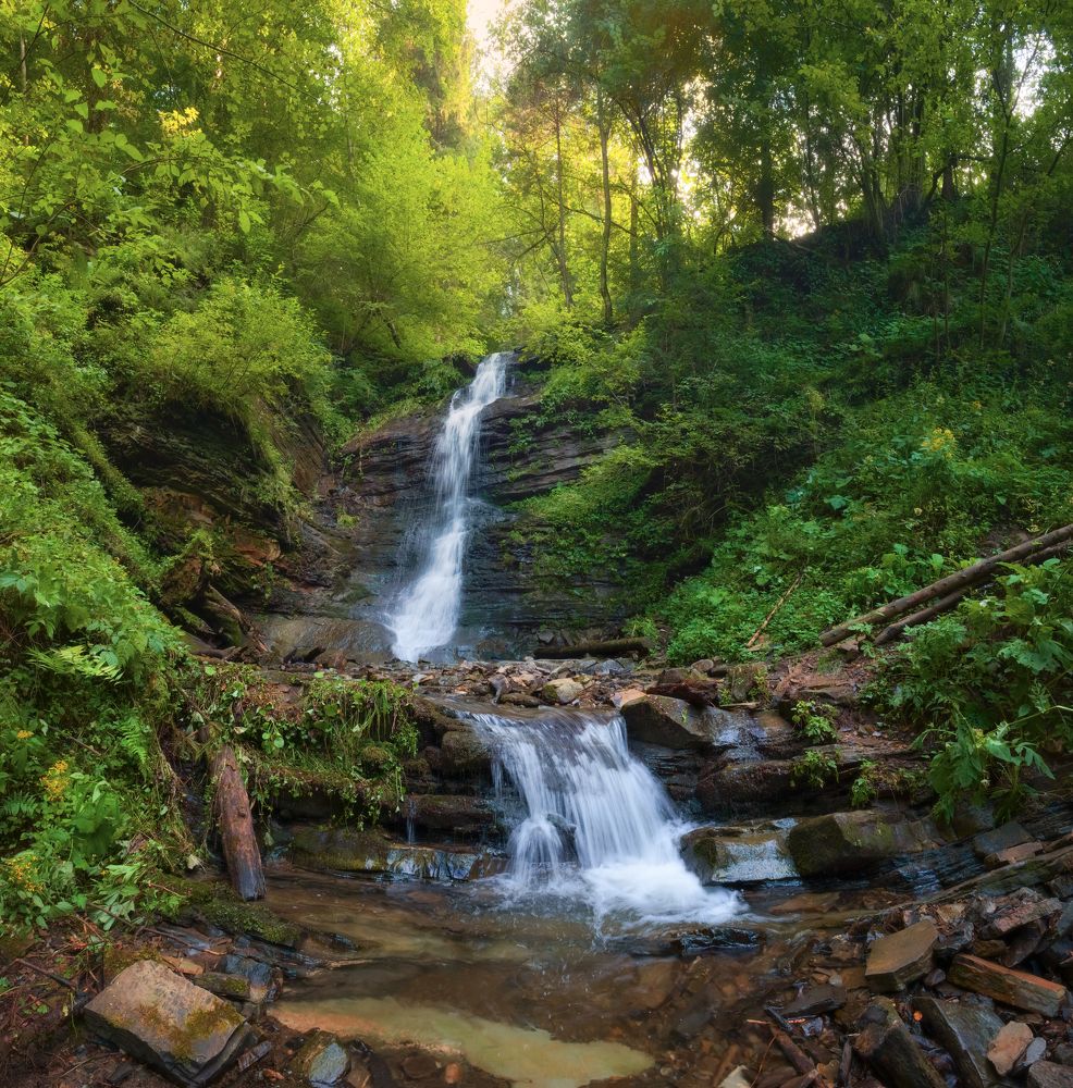 Водопад Лазный