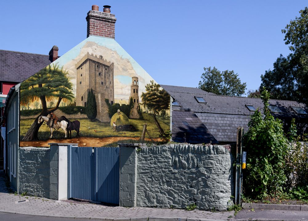 Facade of the town house