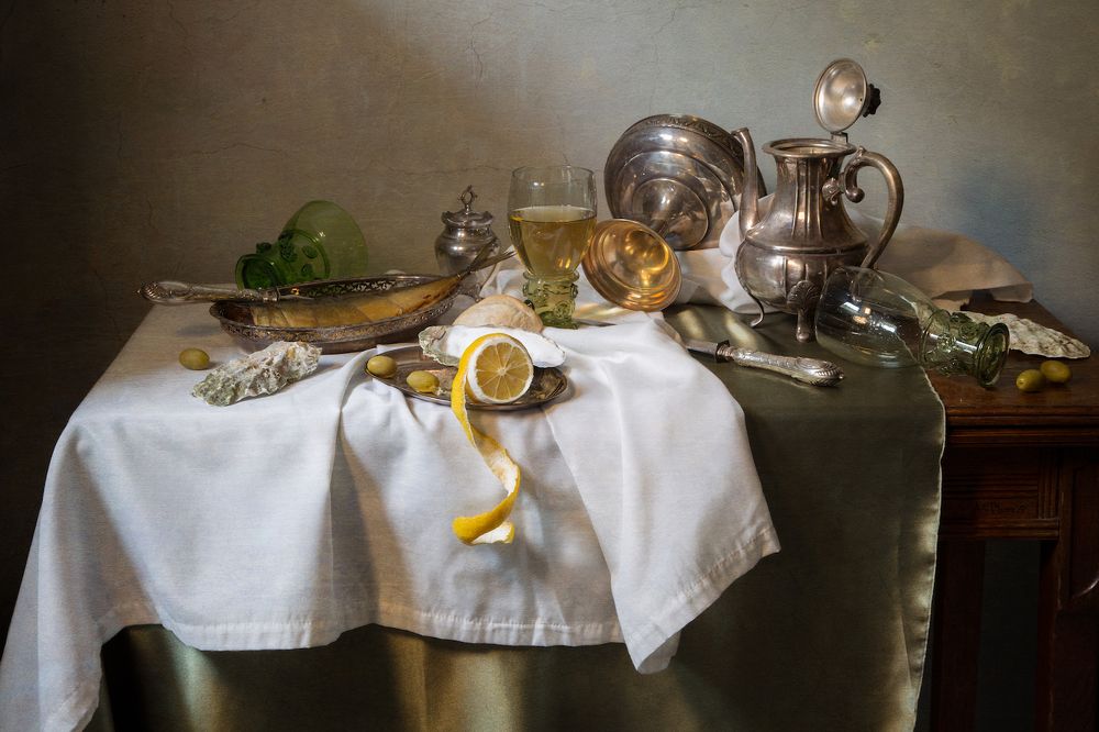 Dutch Still Life with a Fish