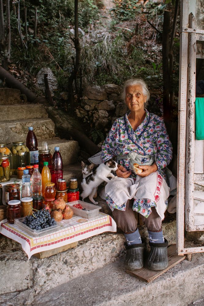 Бабушка Катя.