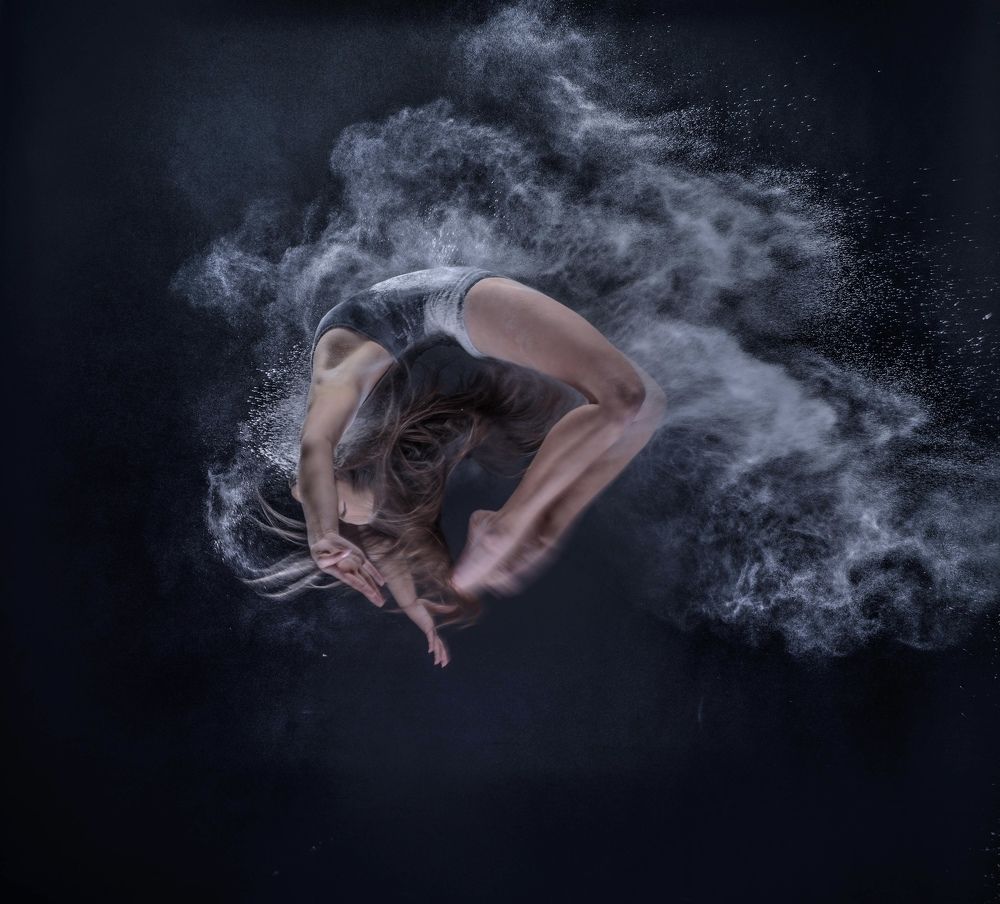 В невесомости