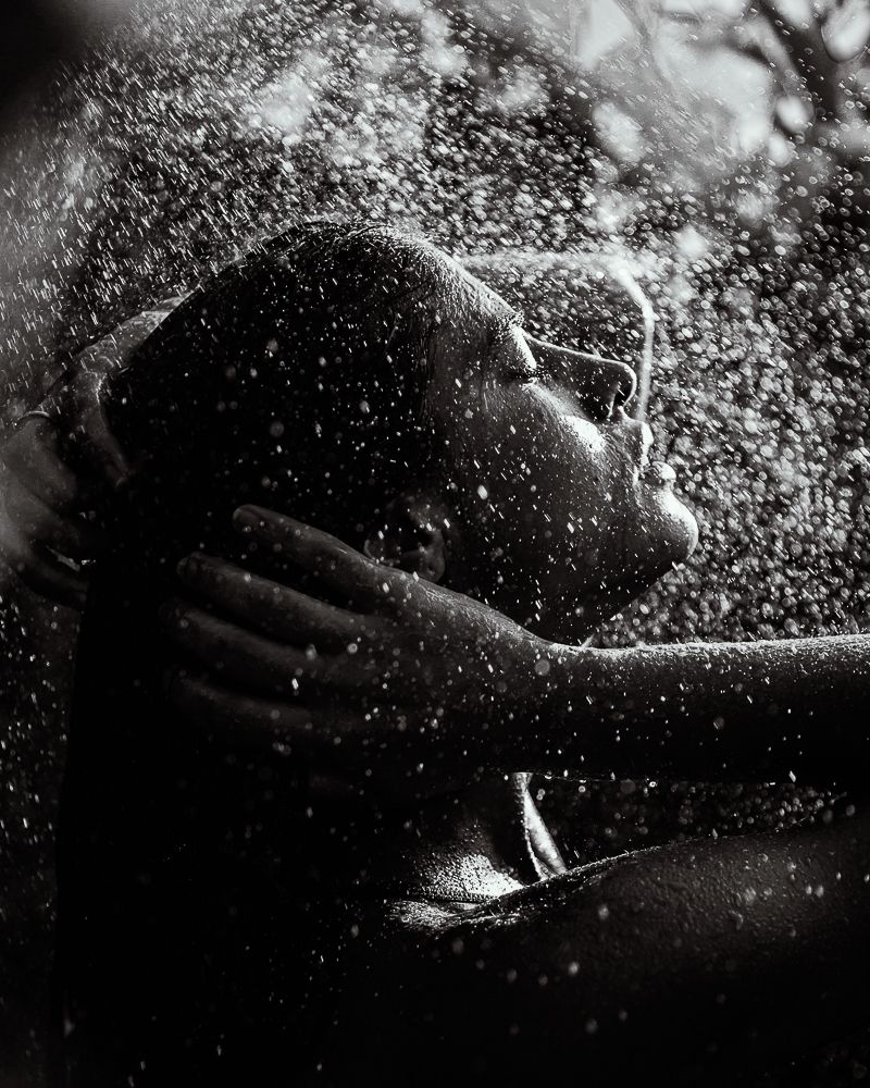 woman on the rain II