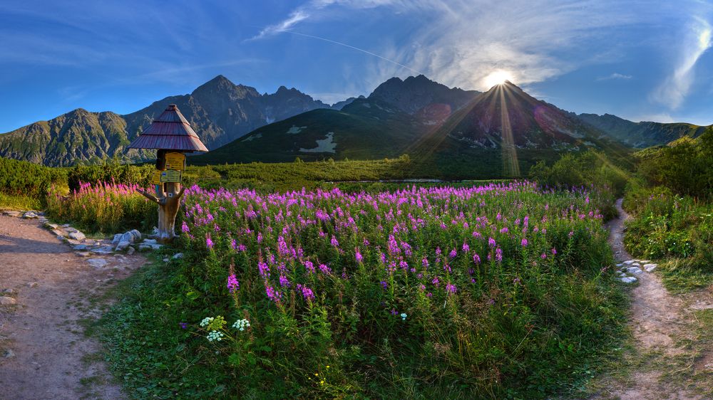 Tatras in the last rays