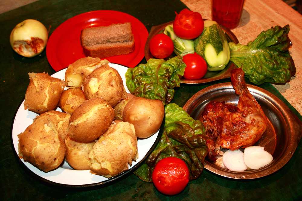 Милая картошка.