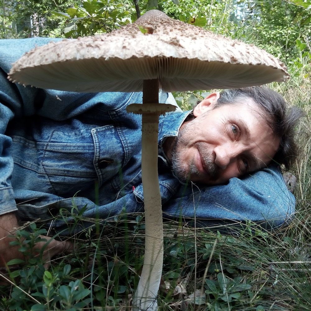 Под зонтиком