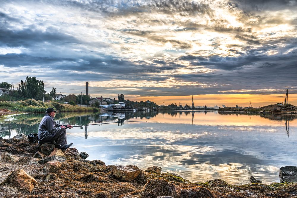 Рыбалка на рассвете