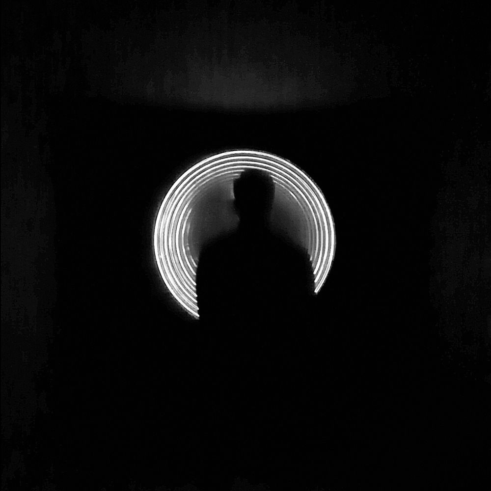 life in front of circle