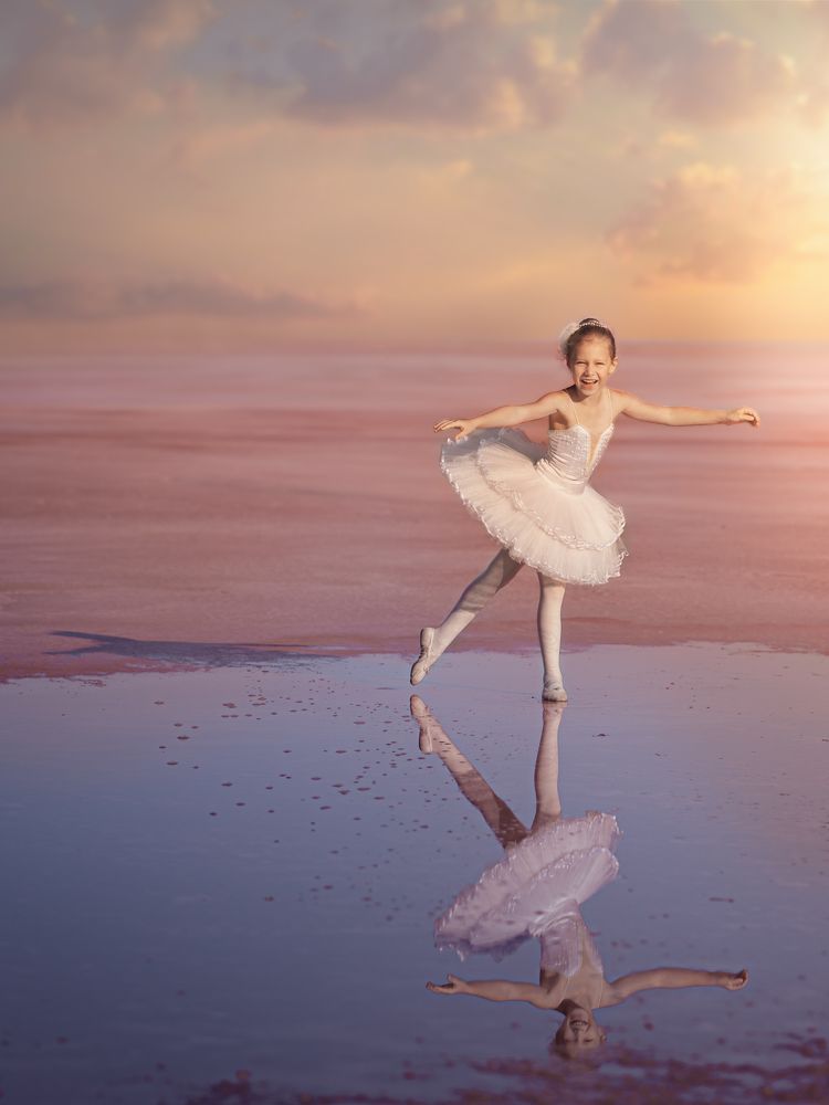 Розовое лебединое  ...