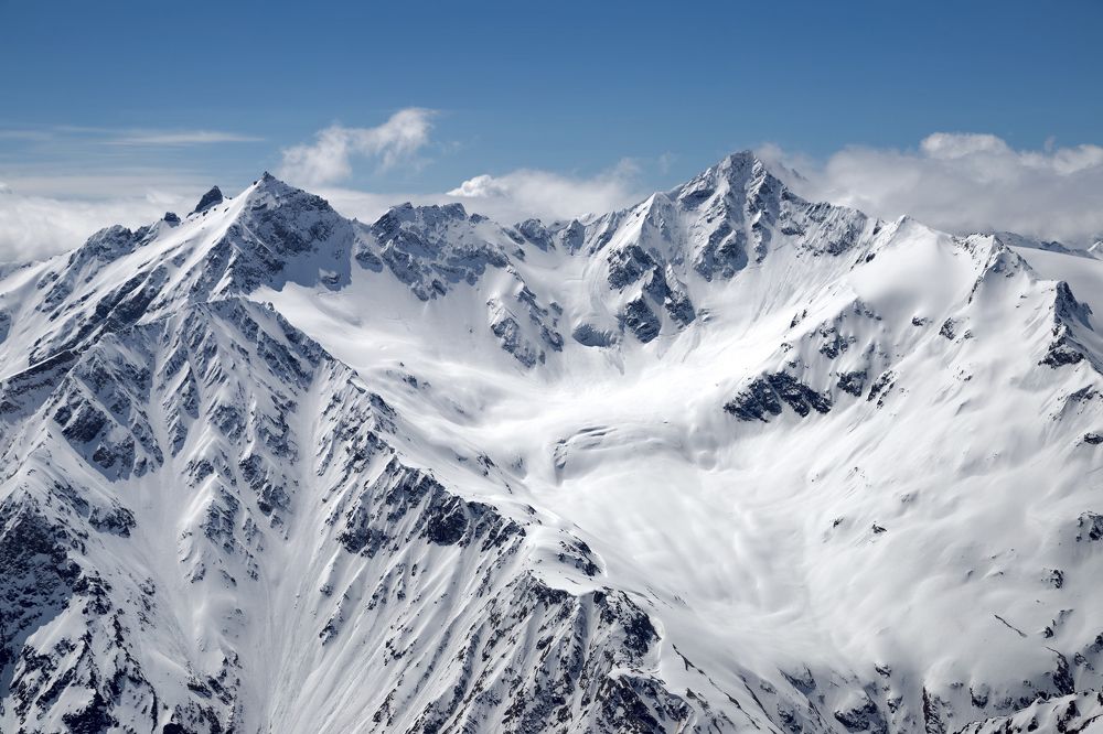 Ледник Малый Азау.