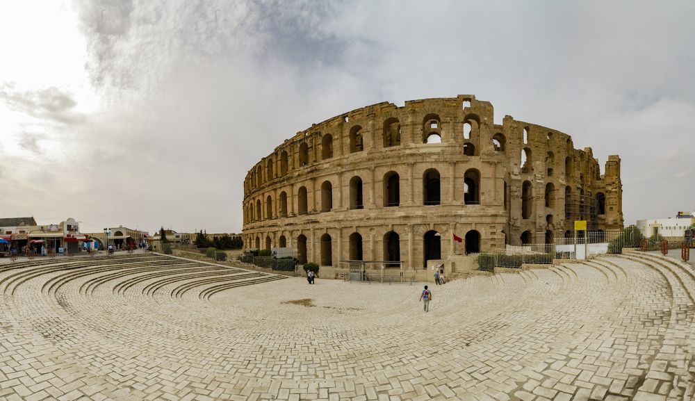 Amphitheater in El Jem (Амфитеатр в Эль-Джем)