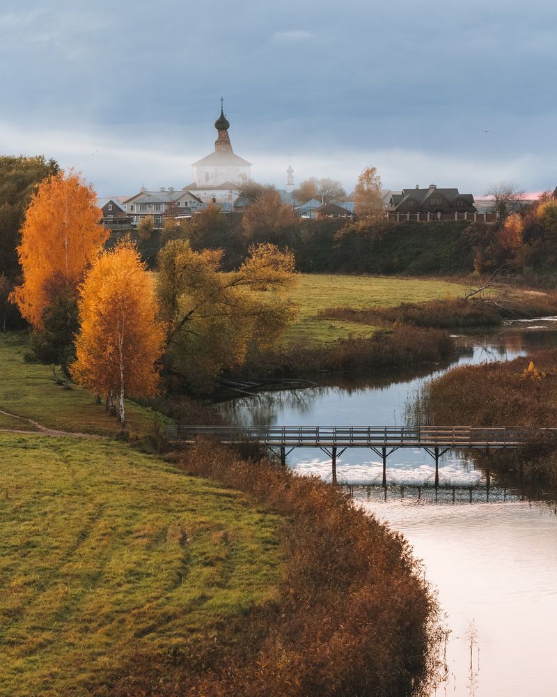 Золотая осень в Суздале