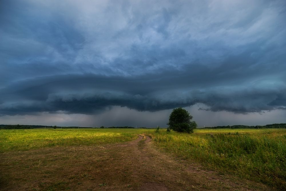 За минуту до шторма!