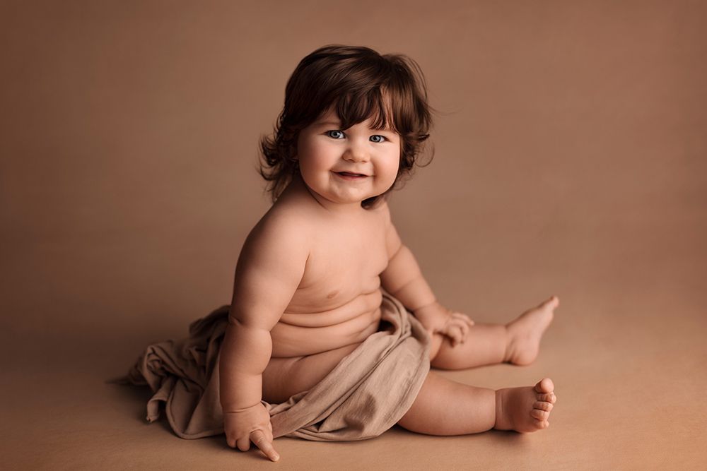 7 months of smiles and chubbiness