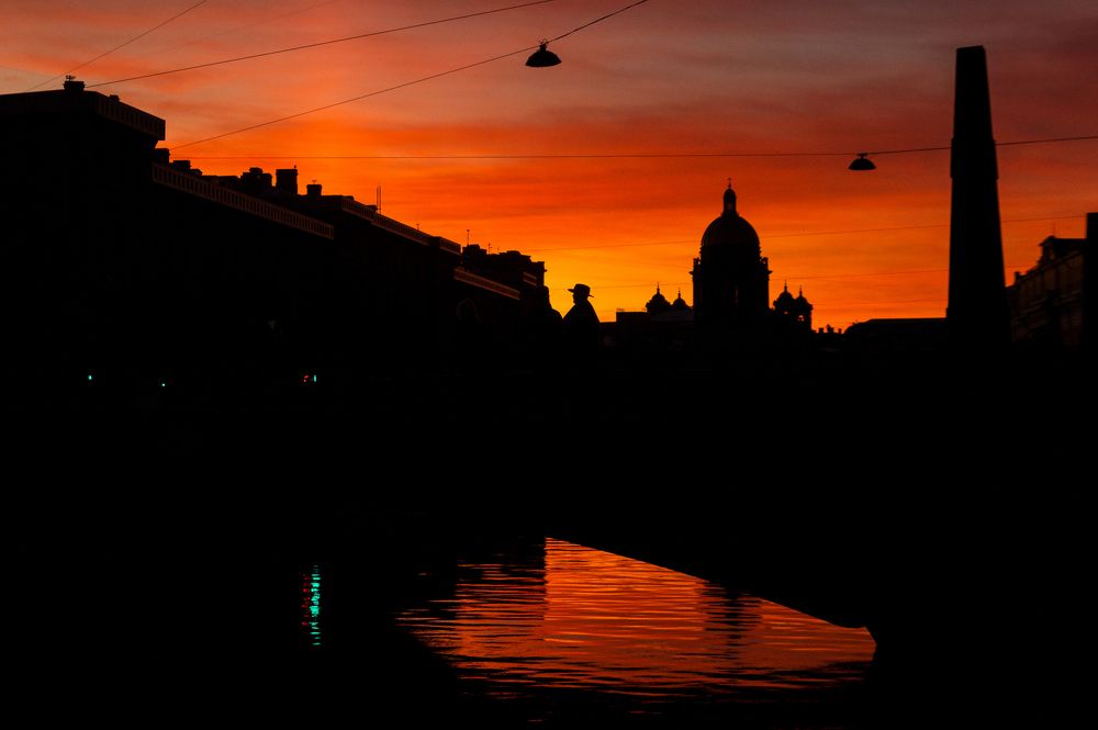 Иссакий на рассвете