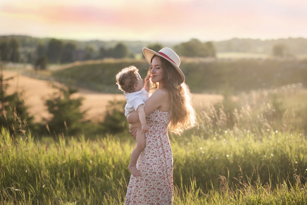 Summer magical sunsets