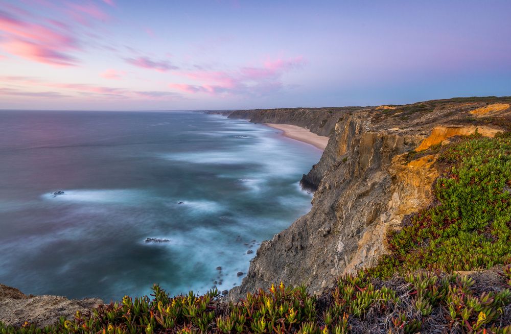 Sunset in "Ribat de Arrifana"