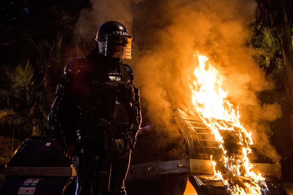 National strike in Colombia