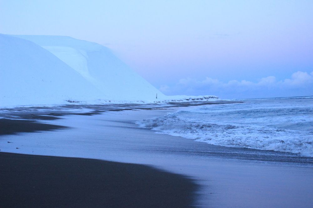 Вечер на берегу Берингова моря