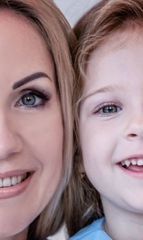 мама и дочка