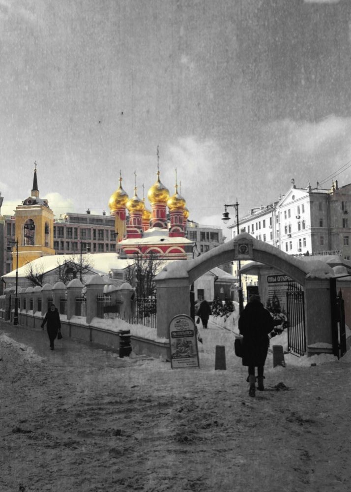 храм святителя Николая на Щепах г.Москвы  #храмы_России #Святителя_Николая #стритфото #ох #православная_Москва