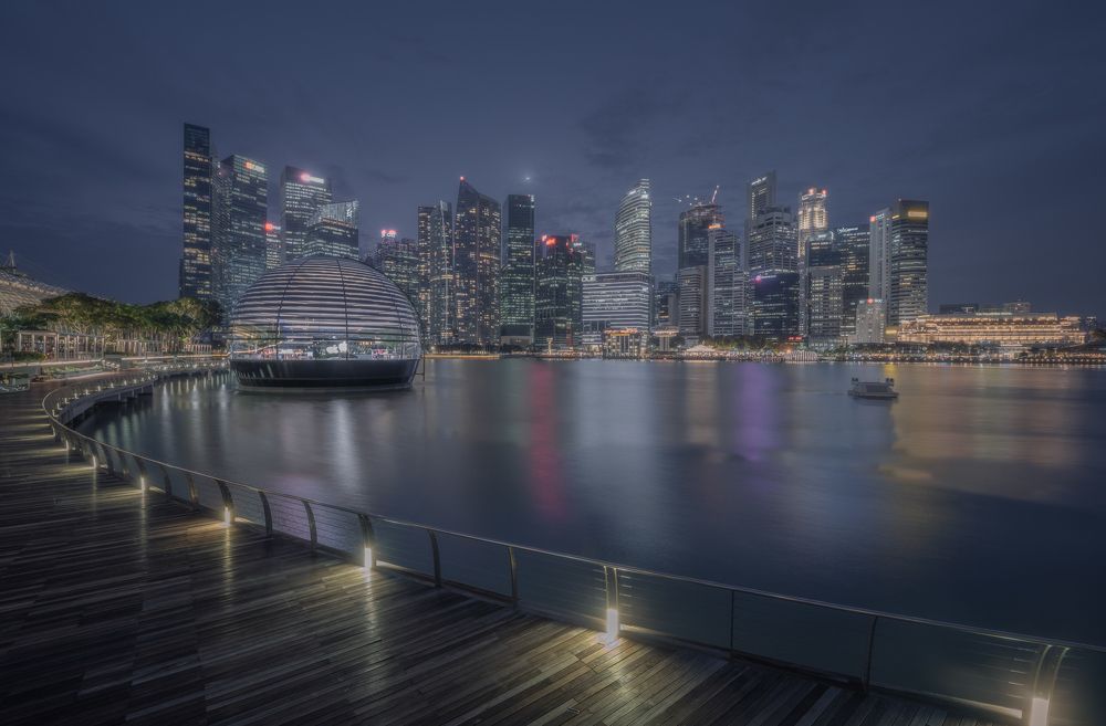Marina Bay Night View