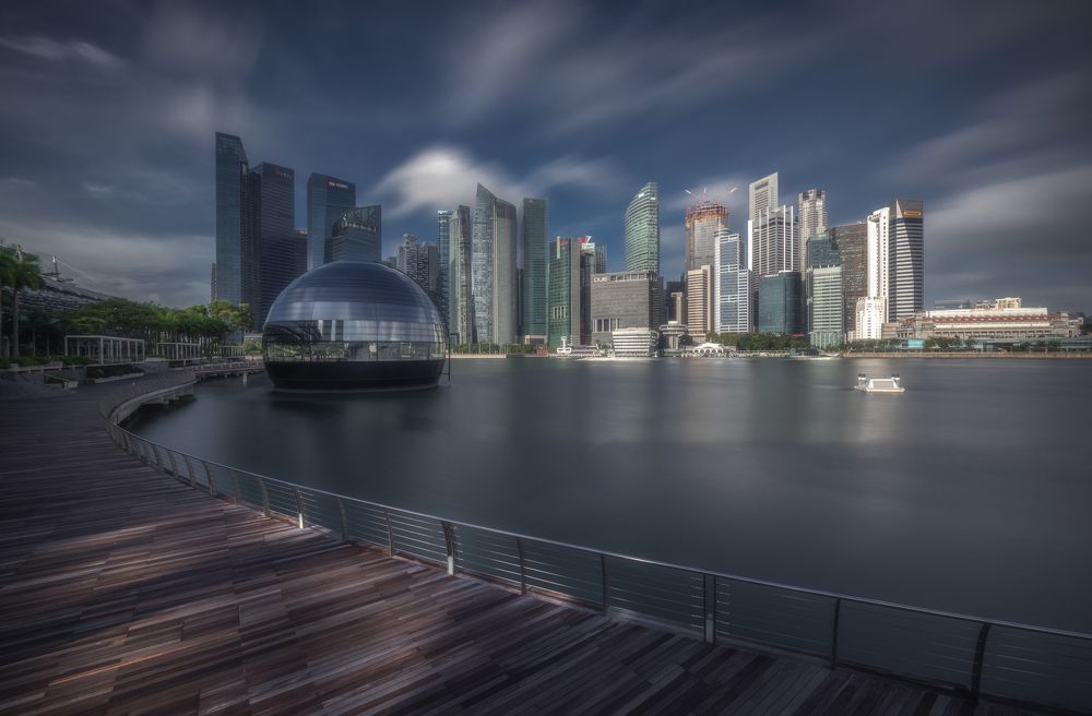 Singapore CBD Sunrise