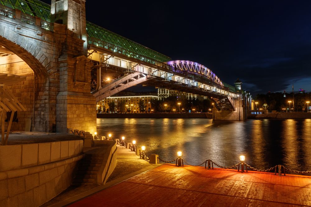 Андреевский мост, лето 2020 г.