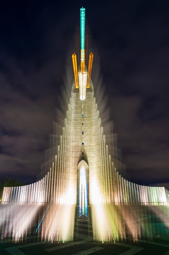 Hallgrimskirkja church in Reykjavik