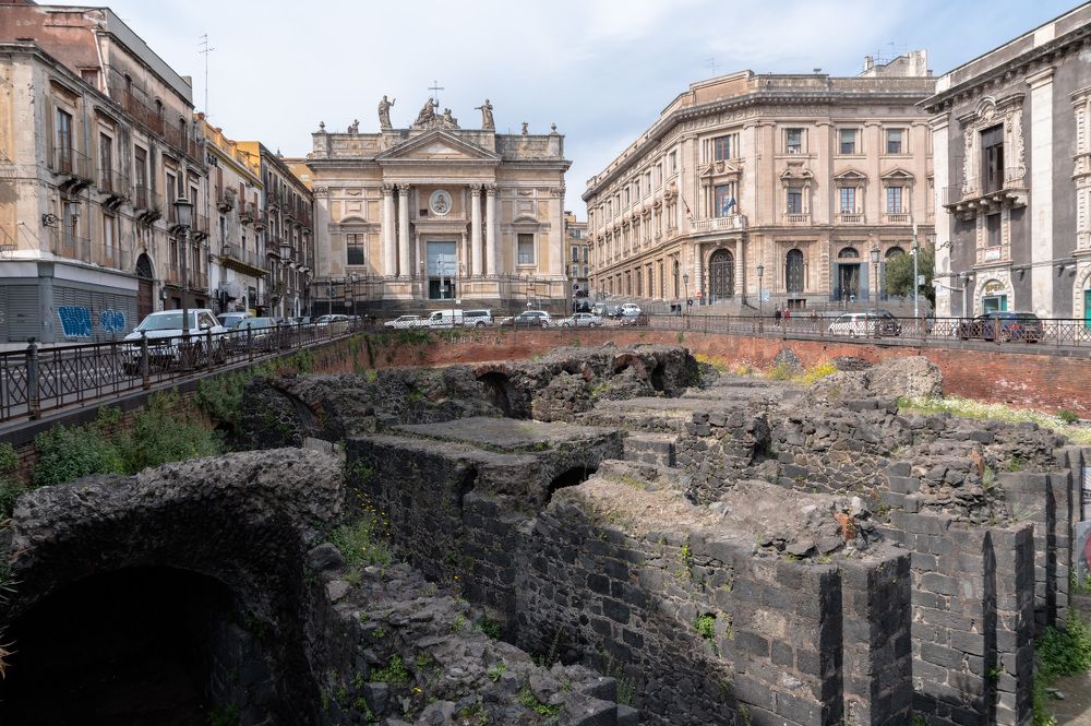 Сиракузы, раскопки