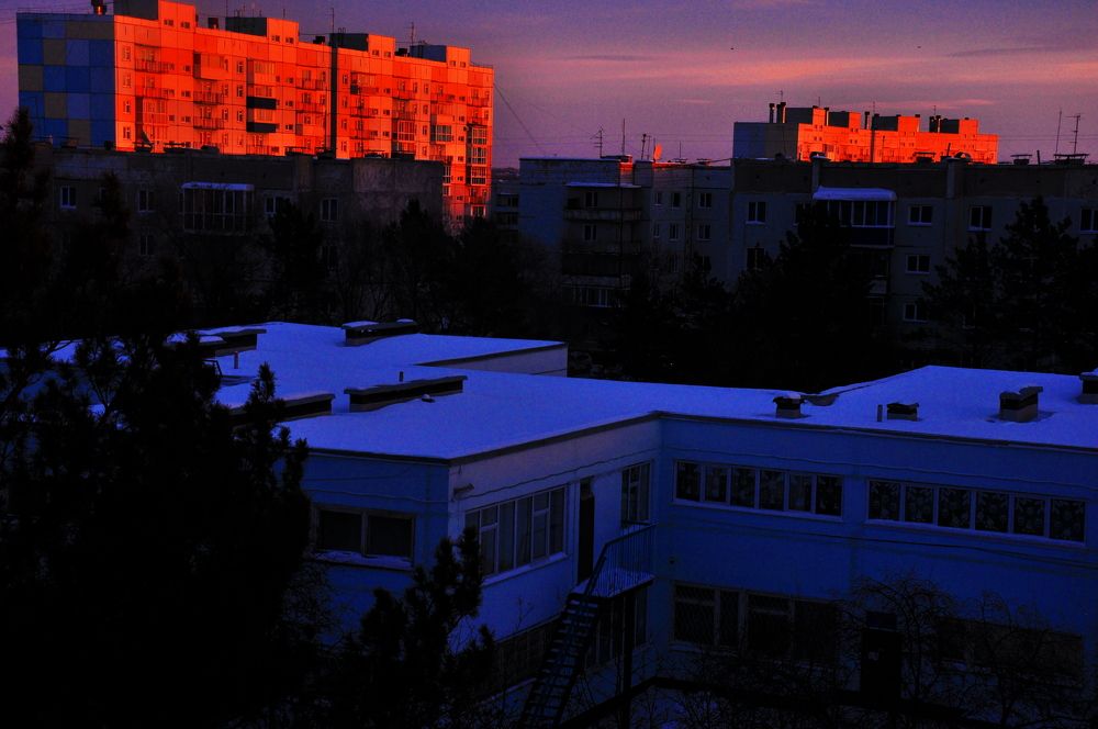 Вечер.