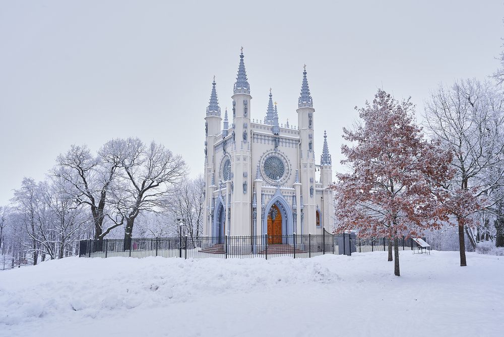Готическая капелла. Петергоф.