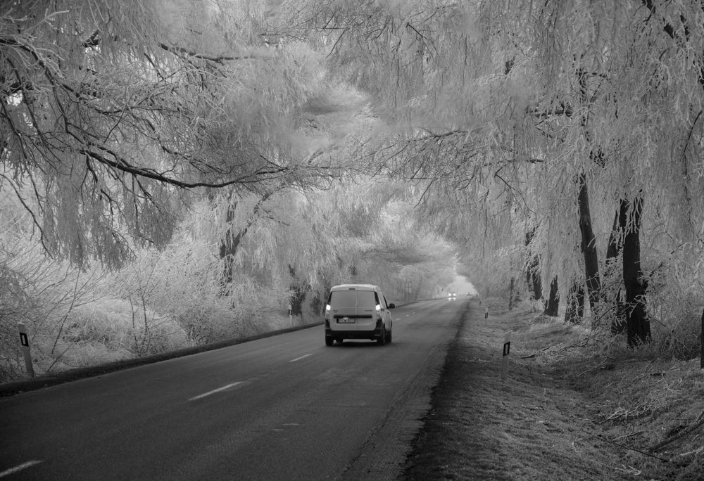Hoarfrost tunnel