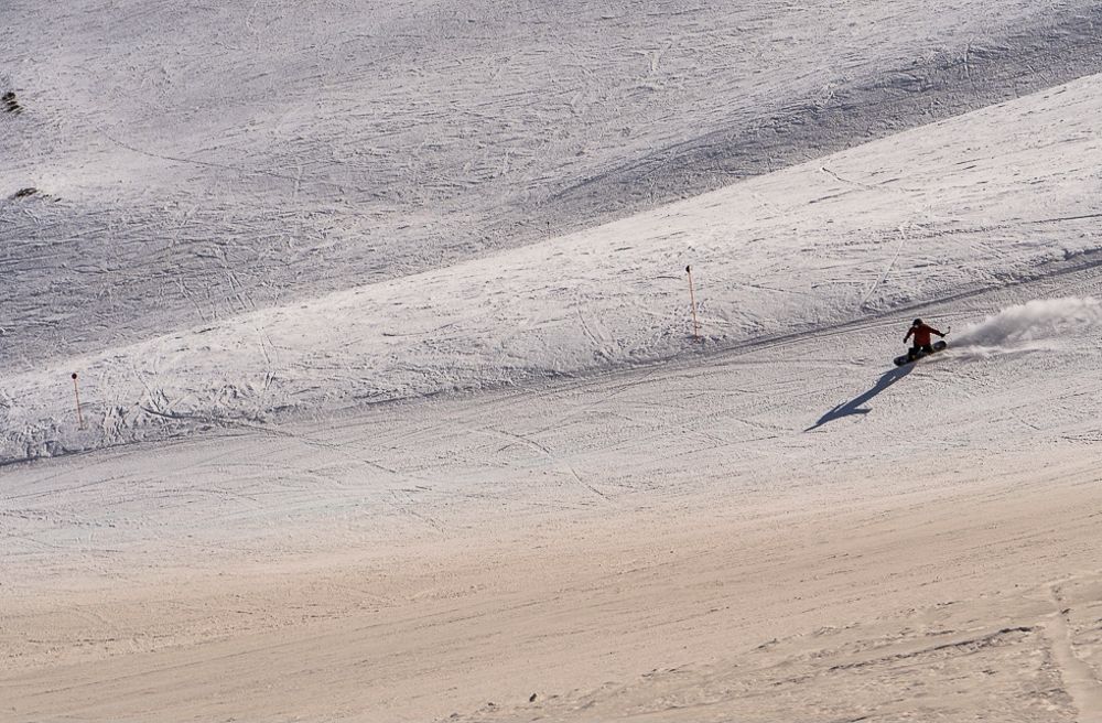 Shadows on the Andes Mountains, Chile