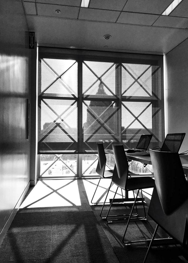 City hall from San Francisco Public Library