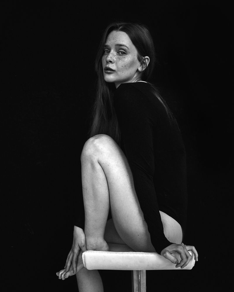 Portraits of Justyna.