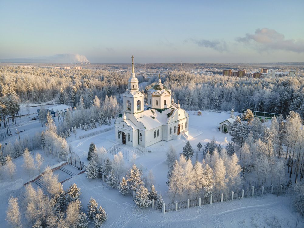 Храм с высоты птичего полета