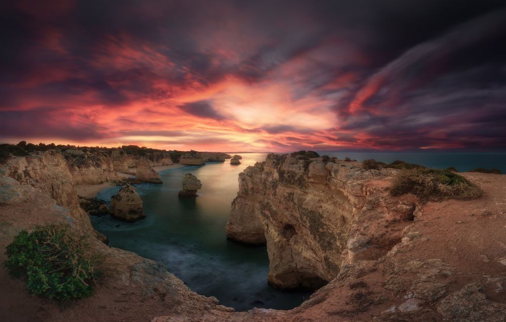 Algarve Natural Arch Portugal