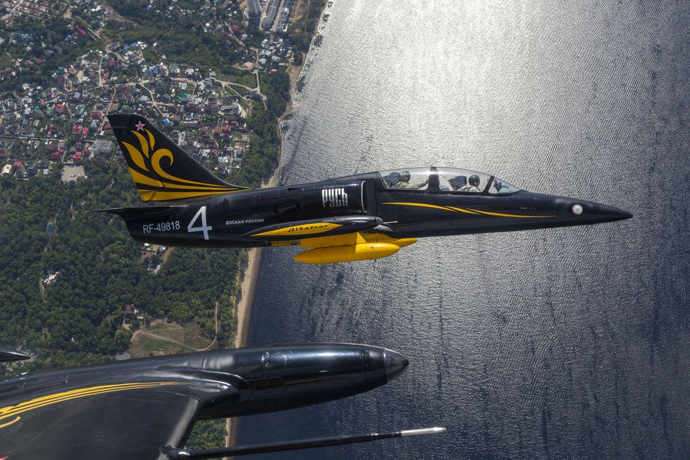 Над Волгой.